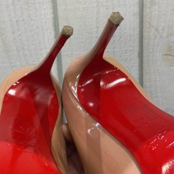 Christian Louboutin Pigalle Follie Heels - Size 38.5 - Picture 6 of 6
